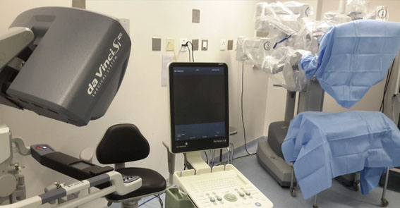 Hoje com a utilização do ultrassom intra-operatório na cirurgia robótica é possível realizar a Nefrectomia Parcial de modo seguro.